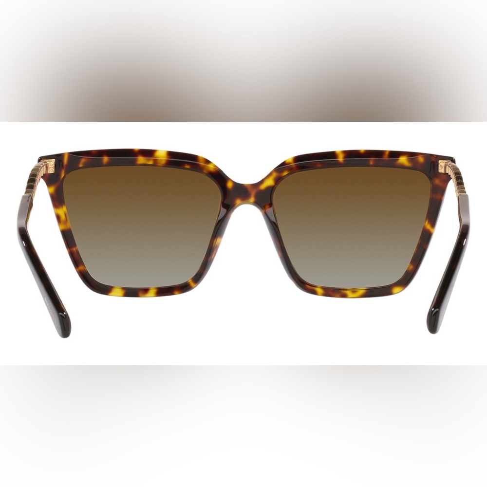 NWT Bvlgari Serpenti Oversized Tortoise Sunglasses w Brown Lenses - Picture 7 of 10